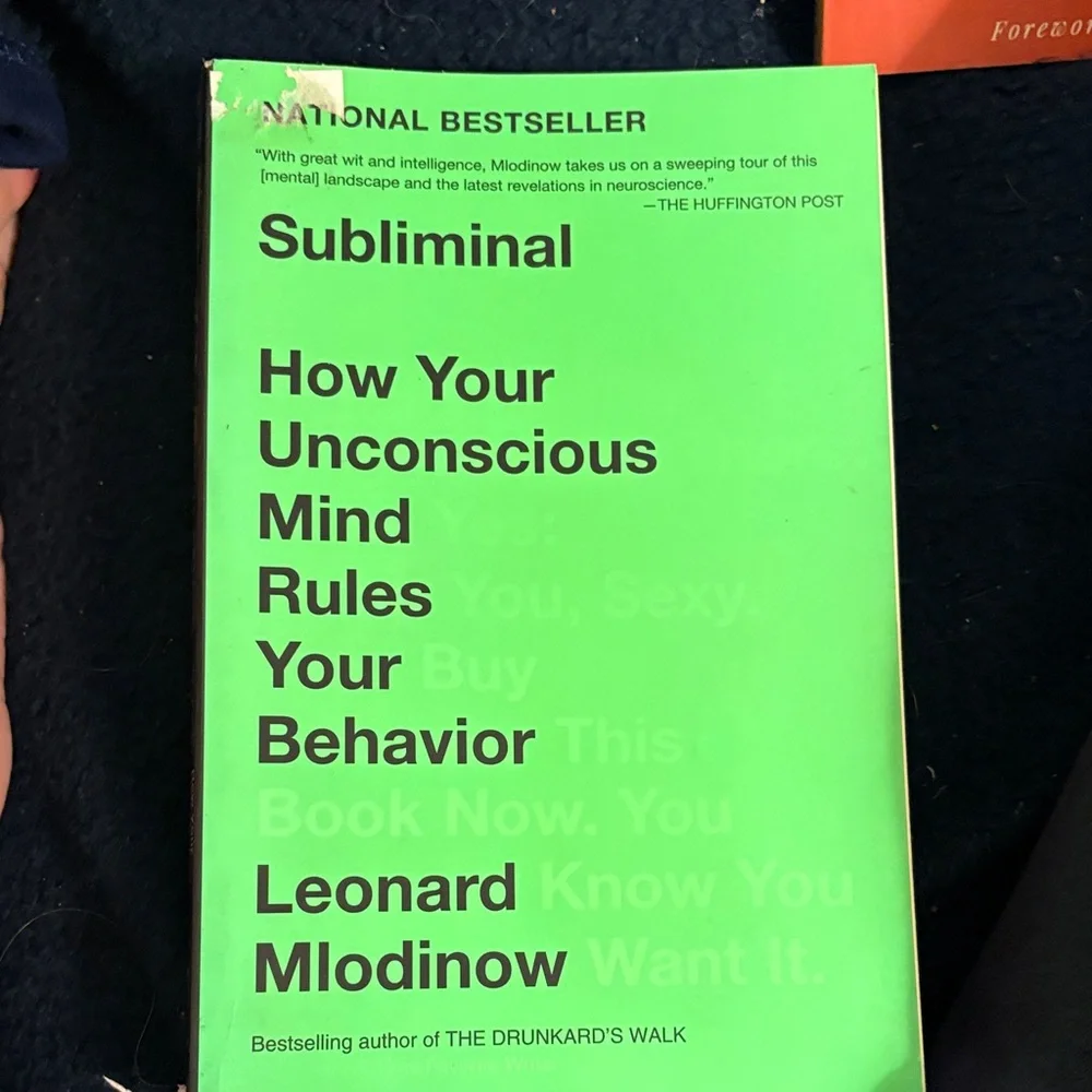 Subliminal Book by Leonard Mlodinow